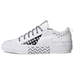 Adidas Originals Nizza Multi Foxing Mugavad Vabaaja Hingavad Madalad Rula Kingad Naiste Tennised Valge Must GW5821 36