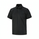Jordan M J SP Golf AOP Moodne Mitmek&uuml;lgne Spordikaup Vabaaja L&uuml;hikeste Varrukatega Polo S&auml;rk Meeste Polo S&auml;rgid Must HV1155-010 XL
