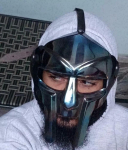 MF Doom Gladiaatori Mask Hull Kuri 18g Pehmest Terasest N&auml;okaitse Replika Halloween M aero
