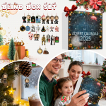 2D Advendikalender Sisaldab 24 Advendikalendrit, Tagasiarvestuskalendrit ja &Uuml;llatuskollektsiooniobjekte One Size