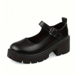 Lolita kingad Naiste Jaapani Mary Jane kingad Naised Vintage T&uuml;drukud Tudengid JK &Uuml;htsed k&otilde;rge kontsaga platvormkingad Cosplay Plus Size 43