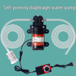 12V suure v&otilde;imsusega miniatuurne iseimev veepump puhastite jaoks Pump + Filter (No Hose)