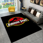 3D-koomiks Jurassic Parki dinosauruste ala vaip, suur vaip, elutoa diivani uksematt, libisemiskindel lapse p&otilde;randamatt 60*90cm