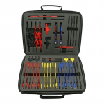 92 tk Circuit Multi Testers Testjuhtmete komplekt kandekotiga Juhtme&uuml;hendused Adapter Autojuhtmestiku Remondit&ouml;&ouml;riist 1