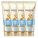 Pantene 3-Minute Miracle Light Repair Conditioner - Freesia Scent (4 x 180g)