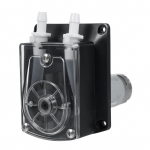 GROTHEN DC 24V Peristaltiline Pump Suure vooluhulgaga Vedeliku annustamispump 1500 ml/min 2 rullikut toidukvaliteediga l&auml;bipaistev