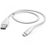 C&acirc;ble USB - HAMA - 00201596 - 1,5 m - USB 2.0 - USB A vers USB C - Blanc
