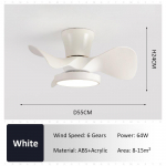 21-tolline vaikne laeventilaator valgustiga, 6 kiirusega reguleeritav alalisvoolumootor, laeventilaatori lamp, magamistuba, s&ouml;&ouml;gituba, terrassi valgustus, laeventilaator