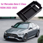 Keskpuldihoidla Keskpuldile Mercedes Benz C-klassile W206 220d 2024 Konsooli Flokeeritud Korraldajad ABS Style