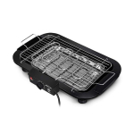 1800W Elektriline grill Kodune BBQ grill, EL pistik EU Plug Black must