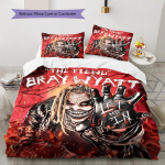 Bray Wyatt, WWE Mustriga Voodipesu, Tekikomplekt Tekikate Padjap&uuml;&uuml;r Kodu S&uuml;nnip&auml;evakingitus (1 * tekikott + 2 * padjap&uuml;&uuml;ri, ilma s&uuml;damikuta) 135x200cm