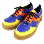 Uuendatud COMME des GARCONS HOMME PLUS tossud v&auml;rviskeem nahk 24 PA-K102 Kasutatud