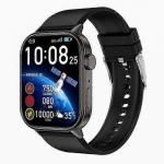 GPS nutikell QX17 V&auml;lisspordiks, Ujumiseks, Jooksmiseks, Fitnessiks IP68 Veekindel Bluetoothi helistamine must