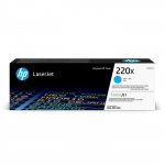 Cartouche de Toner - HP - 220X - Cyan - Grande capacit&eacute; - Compatible LaserJet Pro 4202/4302