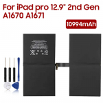 Laetav liitiumaku iPad Pro 12.9 2. p&otilde;lvkonna A1670 A1671 tahvelarvutile 10994mAh