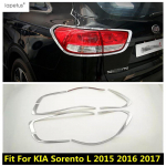 ABS Kroomitud Tarvikud KIA Sorento L 2015 2016 2017 V&auml;lisuks Tagaluuk Tagumine Pagasiruum Tuled Lambi Liistude Kate Komplekt
