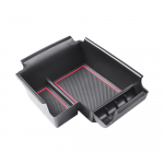 Armrest Storage Box for Kia Forte GT EX FE LX LXS S   Accessories, Center Console Organizer ert Tray punane