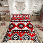 Homewish Tribal Aztec Tekikottide KomplektBoheemlaslik Teemaline Voodipesu Komplekt TeismelisteleEksootilise Stiiliga Dekoor EU Single(135*200cm)3pcs