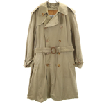Aquascutum 70s 80s Vintage made in England trench coat Beige With liner Men's Used beige