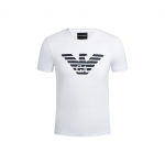 Emporio Armani Moodne Kotka Logo T-s&auml;rk Meeste pealisr&otilde;ivad Valge 8N1T99-1JNQZ-0100 M