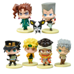 5 tk Anime JoJo seikluslik seiklus Kujo Jotaro Star Platinum Iggy Polnareff Kakyoin Tenmei tegevuskuju laste mudelnukk No box beige