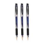 uni-ball Signo Gel Impact UM153S 1,0 mm geelpliiats Sinine tint Pakk 3 tk kontorisse, kooli ja koju kirjutamiseks