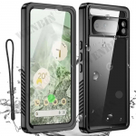 IP68 Luksuslik Veekindel &Uuml;mbris Google Pixel 10 9 8 7 Pro XL 7A Lumetolm P&otilde;rutuskindel 360&deg; Allveerine IP68 Sertifitseeritud Kate Google Pixel 6A