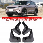 Autode stiilimine BYD ATTO 2 2025 2026 2027 jaoks ABS Auto poritiivad porikaitse poritiivad porikaitse eesmine tagumine tiib auto tarvikud must