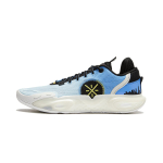 Li Ning All City 12 Cushioning Slip Resistant Abrasion Resistant Breathable Low top Basketball Shoes Men's Blue ABAU023-4 39.5