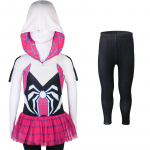 Halloween uus Gwen &Auml;mblikmees cosplay v&otilde;rksisest &otilde;mblusega showkost&uuml;&uuml;m laste kleit kleit kleit kleit 90cm