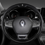 2026 Kuum Renaulti ilukilbid Auto roolikatte jaoks Renault Scenic Clio Laguna 2 3 4 5 Kangoo Fluence Megane Trafic Talis punane