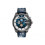 Diesel Armor Seeria Kell Kvartsliikumine Roostevabast Terasest Rihm Punane Tihik Mood Vabaaeg Kolme Silmaga Kalender Multifunktsionaalne Meeste kellad DZ4541 Gray