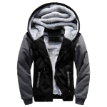 Meeste Mood Talvine Paks Jakk Pusad Metallica Cosplay Mantel T&otilde;mblukk Hoodie Fliis Unisex 5XL hall