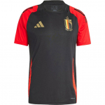 Adidas Belgia 2024 Treening V&auml;rviplokk Pullover Lihtne Niiskust Eemaldav &Uuml;mmargune Kaelus Koopia L&uuml;hikeste Varrukatega Jalgpallis&auml;rk Mehed topid IQ0754 XL
