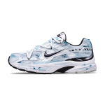 Nike Initiator Slip Resistant Low top Casual City Commuting Running Shoes Men's Sky Blue 394055-100(Team348-) 43 white