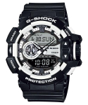 Casio G-SHOCK Meeste Vaik 200M Veekindel Digitaalne P&otilde;rutuskindel Kvartsikell GA-400-1A must