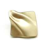 10 tk Metallist Nupp Ebakorrap&auml;rane Teemantkujuline Kokkupandav Nupp Dekoratiivne K&otilde;rgekvaliteediline Moodne R&otilde;ivaste DIY K&auml;sit&ouml;&ouml; Nupp Tarvikud Diagonal length 18mm