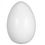 Jumbo T&auml;idetav Lihav&otilde;ttemuna Avatav Plastikust Peokink Kommi T&auml;itja Kaunistus Ornament Eriti Suur T&uuml;hja Muna Kujuline Korv 31.00X20.50X20.50cm valge