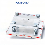 ZONESUN Kuumutusplaat ZS-90/100/110 Lauapealse Kuumpressimise Masina T&ouml;&ouml;riistale Only plate 5*7cm