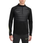 Nike Therma-Fit Academy Treeningtop &Uuml;hev&auml;rviline Mugav Moodne Mitmek&uuml;lgne Soe Pikkade Varrukatega T-s&auml;rk Meeste topid Must FB6817-013 XXL black