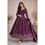 India Pakistani disaineri Anarkali &uuml;likond Pulmapeo riietus Etniline Salwar Kameez L-40 gray