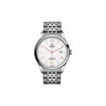 Tudor 1926 Seeria Automaatne Mehaaniline Liikumine Veekindel Kuup&auml;evan&auml;idikuga Kell Meeste kellad Valge Teras M91650-0011 26-Day Warranty (Random Date)