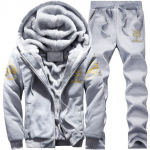 Spordidressi fliisist kapuutsiga jope + p&uuml;ksid dressipluusid komplektid kapuutsid &uuml;likond mantel Spordiriided s&uuml;gistalv soe pullover M