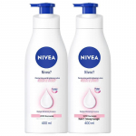 Nivea valgendav kehalosjoon (2x400ml)