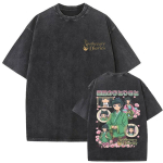 Pestud Vintage Anime The Apothecary Diaries Graafilise Tr&uuml;kiga T-s&auml;rk Maomao Prindiga T-s&auml;rk Meeste Naiste R&otilde;ivad Vabaaja Kawaii Naljakad T-s&auml;rgid M black