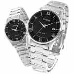 CITIZEN Paarikellad P&auml;ikesekellad ja [Citizen] Eco-Drive Raadiojuhitavad AS1060-54E ES0000-79E Meeste Naiste