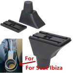 Ibiza 6j Ibiza 6L k&auml;etoe karp Seat Ibiza autole K&auml;etugi Keskne hoiukarp J&auml;relt&ouml;&ouml;tlus USB-ga Siseautode lisatarvikud