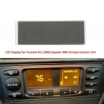 Auto konditsioneeri ja k&uuml;tte temperatuuri kliimaseadme LCD-ekraan Porsche 911 jaoks (996) Boxster 986 LCD-ekraani vahetus China Mainland