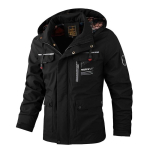 Suures suuruses 9XL 10XL Meeste talvepolsterdatud sulejope karusnahast krae mantel paks soe pika kapuutsiga parkad jakid &uuml;ler&otilde;ivad 6XL black