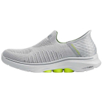 Skechers Go Walk 7 Slip-Ins Mugavad Mitmek&uuml;lgsed Hingavad Toetavad Kerged Elastse Talla ja Madala S&auml;&auml;rega Vabaaja Jalan&otilde;ud Meeste tossud Hall 216552-GRY 42.5